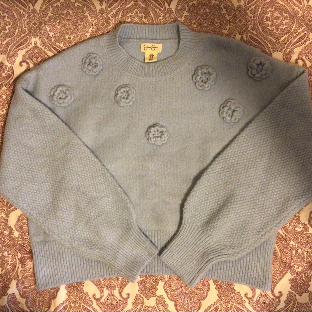 EUC Jessica Simpson Light Blue Sweater
